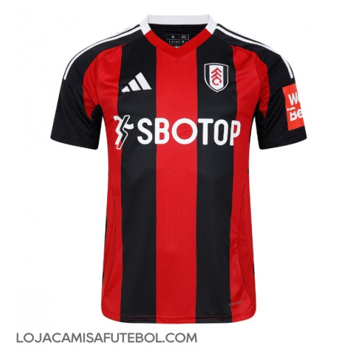 Camisa de Futebol Fulham Equipamento Secundário 2024-25 Manga Curta